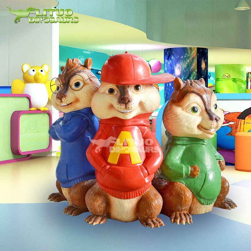 Alvin and The Chipmunks Styttan