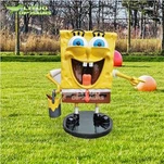 Sponge Bob skúlptúr